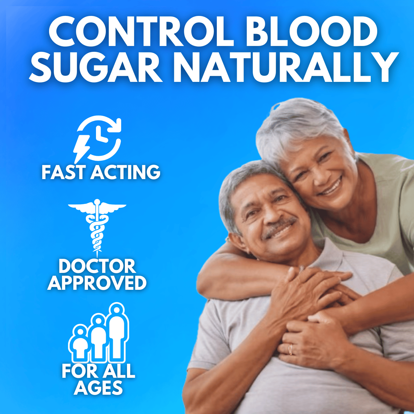 GlucoCare Sugar Control Foot Patches (Buy 1 Get 1 Free)