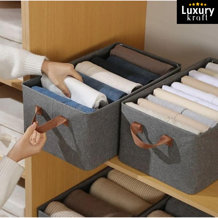 WardrobeBox™ Compact Foldable Organisers | 🔥 COMBO PACK🔥 (Buy 6 Get 6 Free)