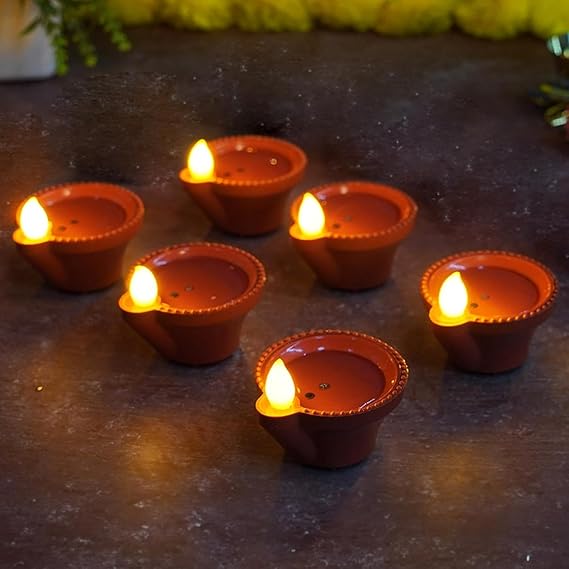 Smokeless Water Senor Diyas ( RE-USABLE & LONG LASTING) ✨