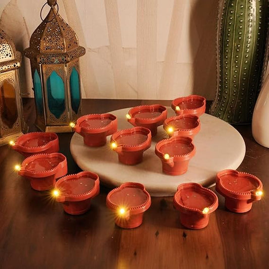 Smokeless Water Senor Diyas ( RE-USABLE & LONG LASTING) ✨