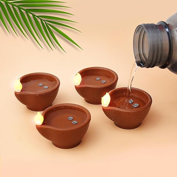 Smokeless Water Senor Diyas ( RE-USABLE & LONG LASTING) ✨