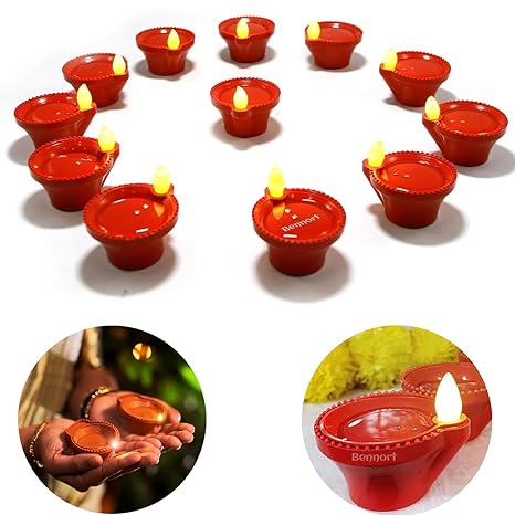 Smokeless Water Senor Diyas ( RE-USABLE & LONG LASTING) ✨