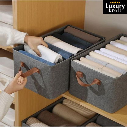WardrobeBox™ Compact Foldable Organisers | 🔥 COMBO PACK🔥 (Buy 6 Get 6 Free)